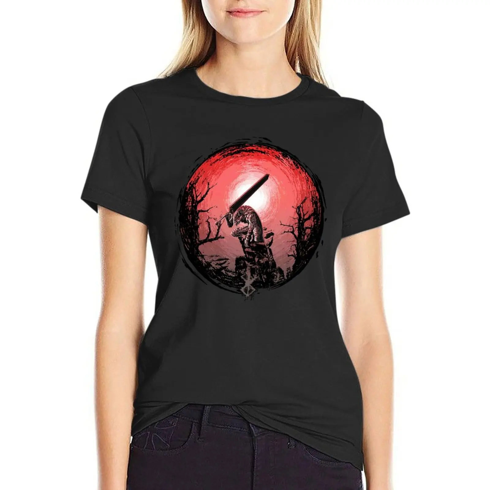 Sunset Glow Bérsérk For Vintage Retro Best Trending Graphic T-shirt plus size tops workout shirts for Women
Sunset Glow Bérsérk For Vintage Retro Best Trending Graphic T-shirt plus size tops workout shirts for Women
