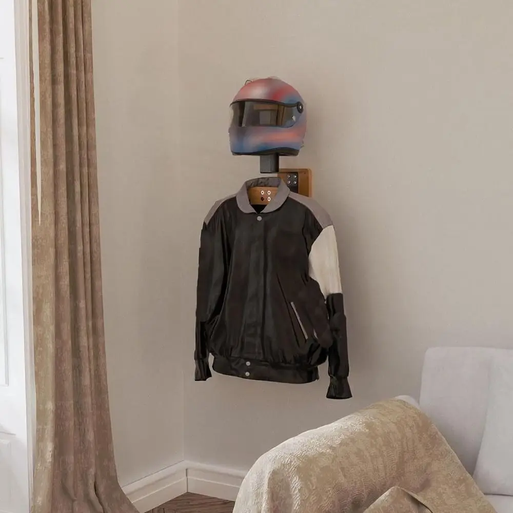 Деревянный держатель для мотоциклетного шлема с крючком, органайзер для дисплея, подставка для дисплея снаряжения, настенное крепление для спортивного оборудования
Деревянный держатель для мотоциклетного шлема с крючком, органайзер для дисплея, подставка для дисплея снаряжения, настенное крепление для спортивного оборудования