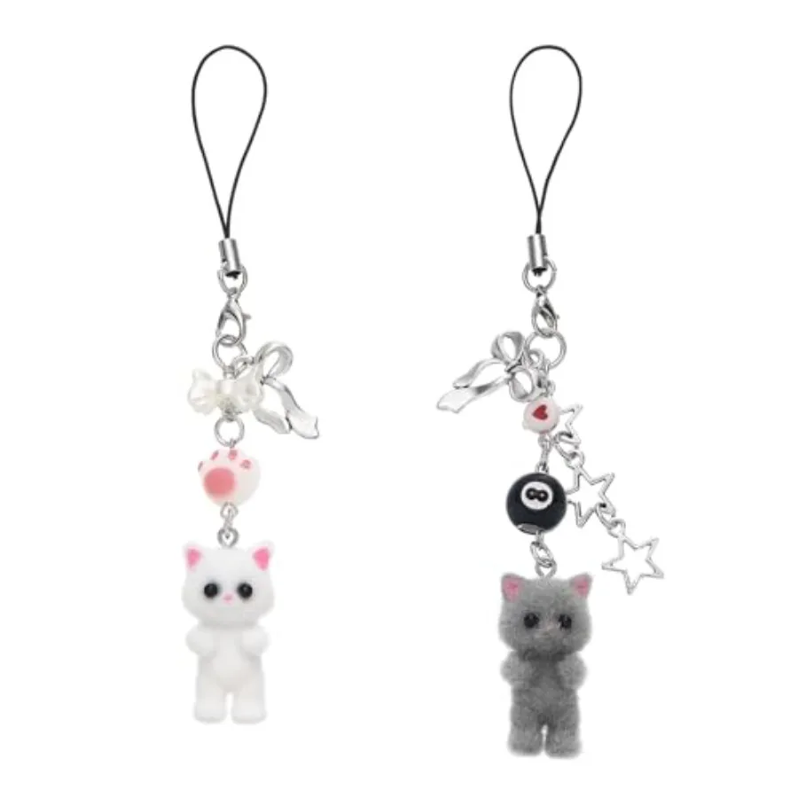 QIUTIMIY Cute Phone Charms Aesthetic Y2K Phone Strap Charm Accessories for Cell Phone Case Keychain Bag Airpods Camera Pendants
QIUTIMIY Cute Phone Charms Aesthetic Y2K Phone Strap Charm Accessories for Cell Phone Case Keychain Bag Airpods Camera Pendants