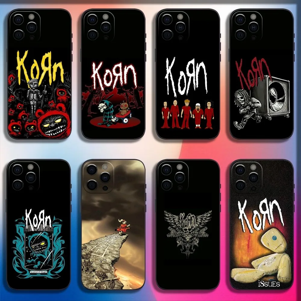 Music Band K-Korn Phone Case For iPhone 16,15,14,13,12,11,Pro,X,XS,Max,XR,Plus,Mini Soft Black Cover
Music Band K-Korn Phone Case For iPhone 16,15,14,13,12,11,Pro,X,XS,Max,XR,Plus,Mini Soft Black Cover