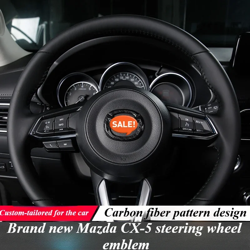 Car Steering Wheel Sticker Emblem Decal Badge Decoration Interior Accessories Car Styling Decor Trims Black Blue for Mazda CX-5
Car Steering Wheel Sticker Emblem Decal Badge Decoration Interior Accessories Car Styling Decor Trims Black Blue for Mazda CX-5