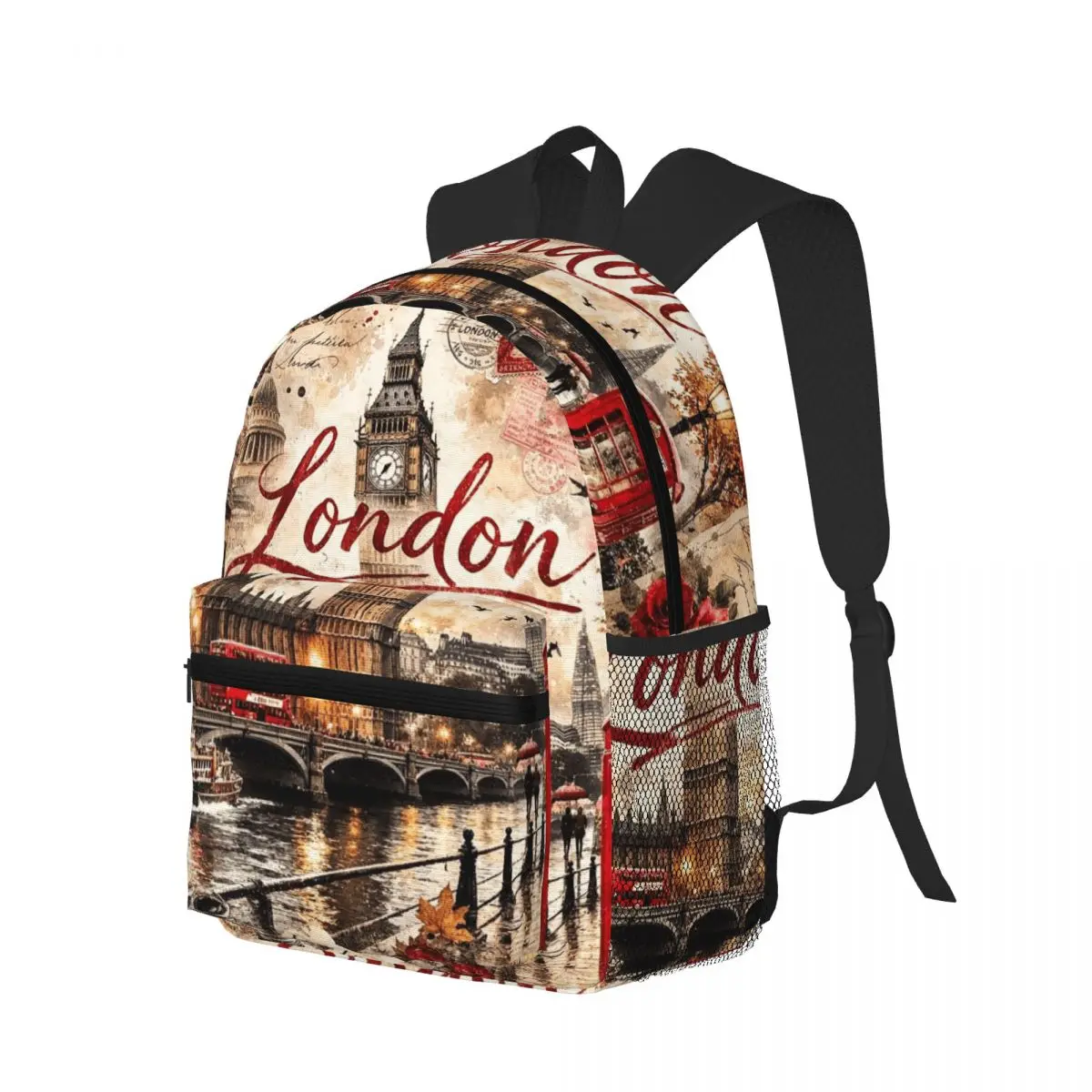 British Flag Print London Style Student Backpack School Bag Hiking Travel Daypack for Men Women Bookbag Shoulder Bags
British Flag Print London Style Student Backpack School Bag Hiking Travel Daypack for Men Women Bookbag Shoulder Bags