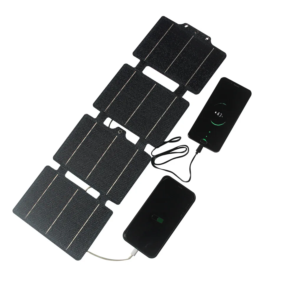 12W ETFE Flexible Solar Panel USB Type C Portable Foldable Charger for Outdoor Camping Hiking Emergency Power Bank Phone Tablet
12W ETFE Flexible Solar Panel USB Type C Portable Foldable Charger for Outdoor Camping Hiking Emergency Power Bank Phone Tablet