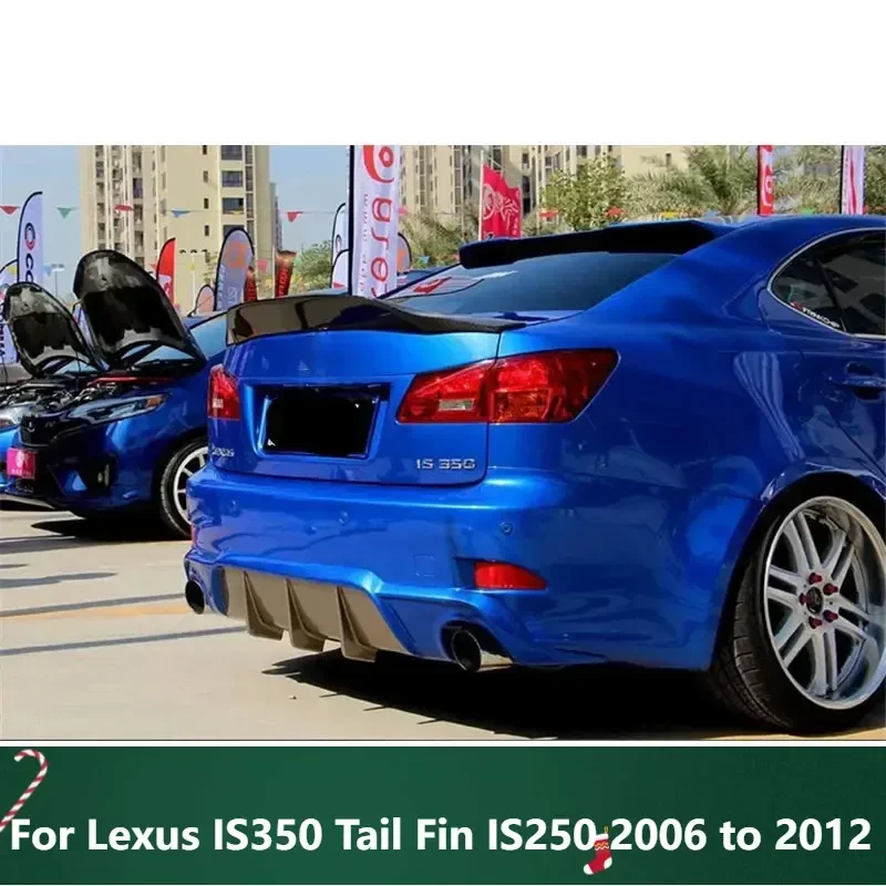 New! Black Spoiler for Lexus IS350 Tail Fin IS250 2006 to 2012 Car Rear Wing Accessories
New! Black Spoiler for Lexus IS350 Tail Fin IS250 2006 to 2012 Car Rear Wing Accessories
