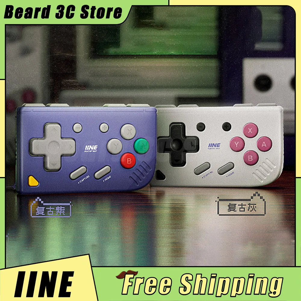 IINE Mini Retro Gen 2 Portable Controller Handle E-book Page-turner for Android / iOS / PC Steam / Simulation Game Gamepads
IINE Mini Retro Gen 2 Portable Controller Handle E-book Page-turner for Android / iOS / PC Steam / Simulation Game Gamepads