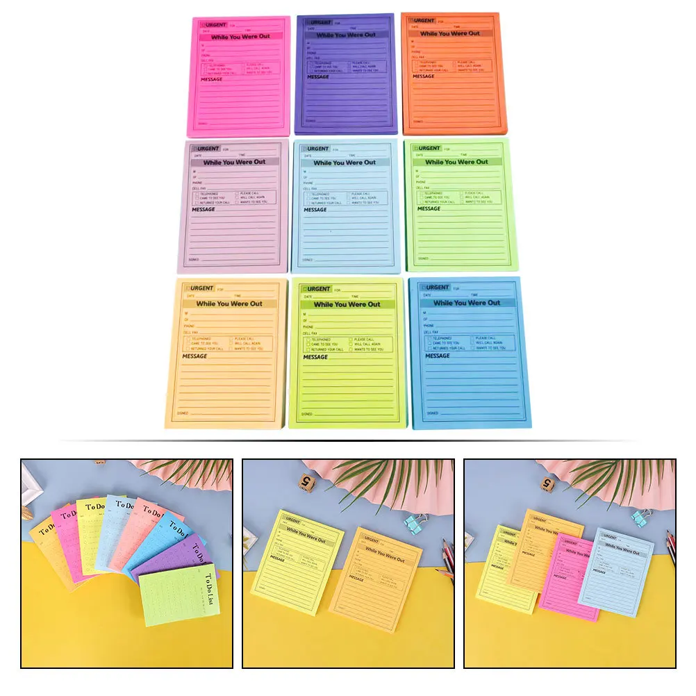 9 Books Fluorescent Note Stickers Portable Adhesive Memo Pads Multi-Function Office Household Message Pads Message Pad
9 Books Fluorescent Note Stickers Portable Adhesive Memo Pads Multi-Function Office Household Message Pads Message Pad