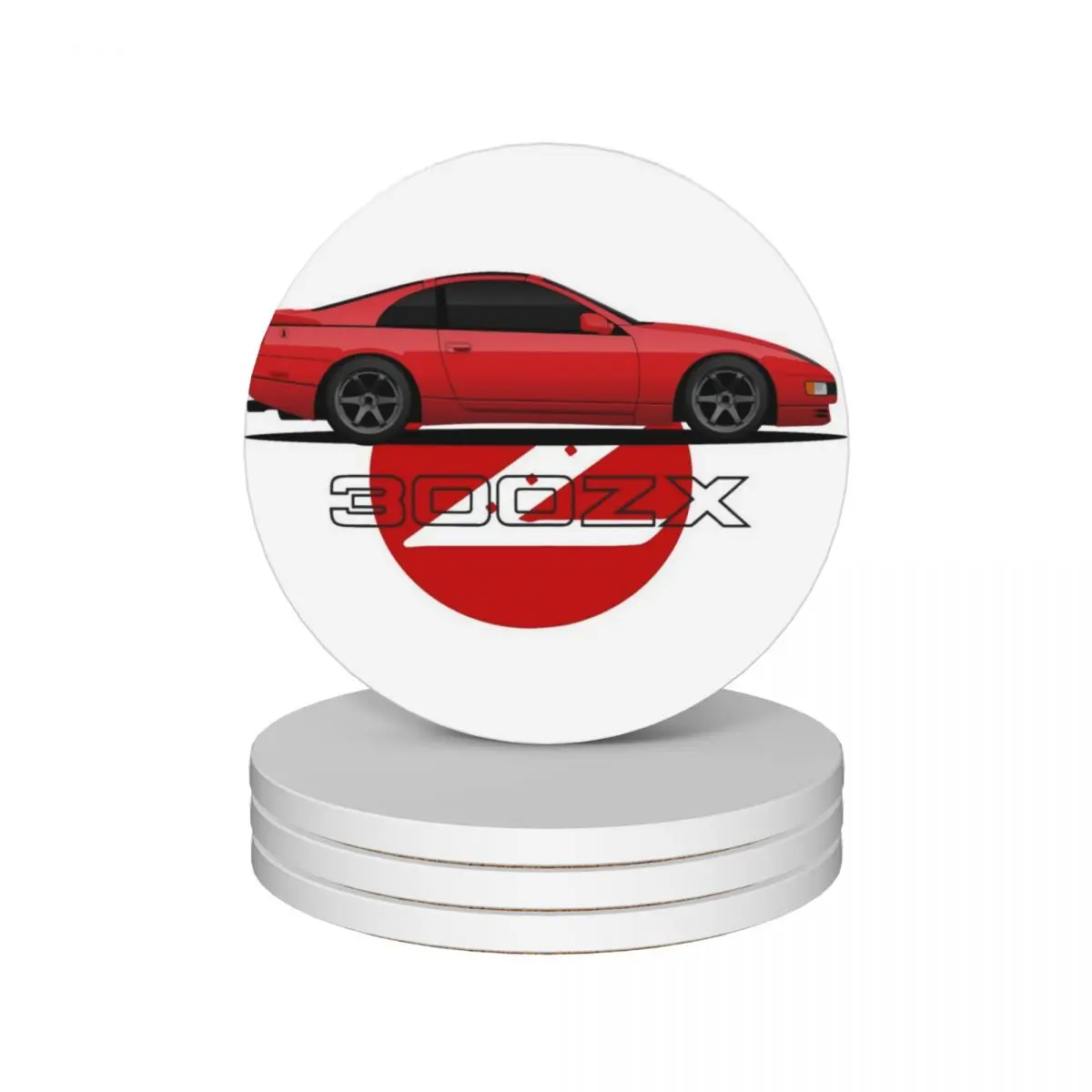 300ZX Z32 Ceramic Coasters (Set of 4) kawaii customized anti slip cup holder Coasters
300ZX Z32 Ceramic Coasters (Set of 4) kawaii customized anti slip cup holder Coasters