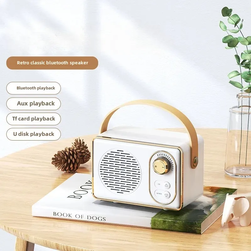 Bluetooth Audio Usb Mini Outdoor Portable U Disk TF Card High Quality Creative Retro Small Speaker
Bluetooth Audio Usb Mini Outdoor Portable U Disk TF Card High Quality Creative Retro Small Speaker