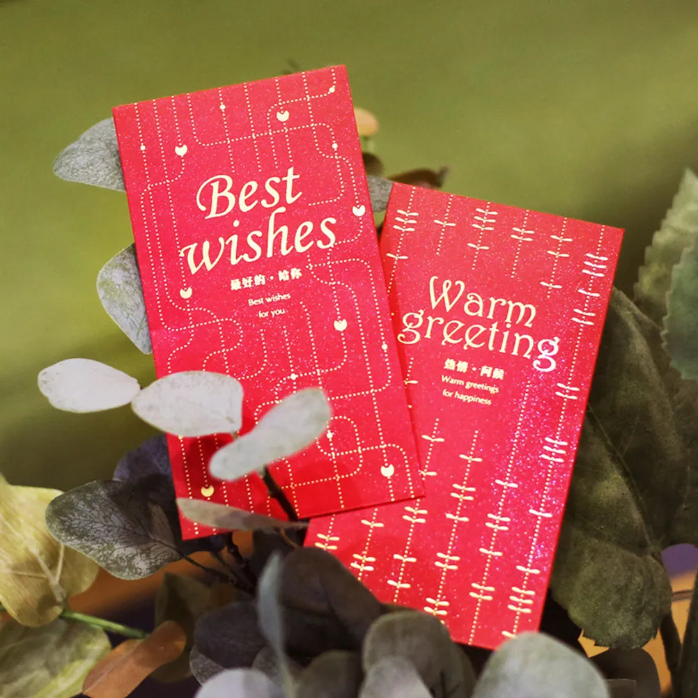 36Pcs Eye Catching Red Envelopes with Retro Design Chinese Style Gift Pockets for New Year Wedding Birthday Occasions
36Pcs Eye Catching Red Envelopes with Retro Design Chinese Style Gift Pockets for New Year Wedding Birthday Occasions