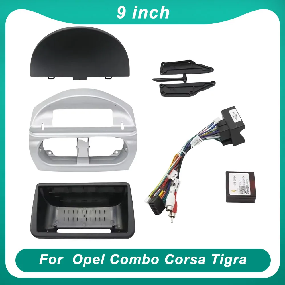 Car radio frame 9 Inch Fascia Adapter Canbus Box Decoder Android Dash Fitting Panel Kit For Opel Combo Corsa Tigra
Car radio frame 9 Inch Fascia Adapter Canbus Box Decoder Android Dash Fitting Panel Kit For Opel Combo Corsa Tigra