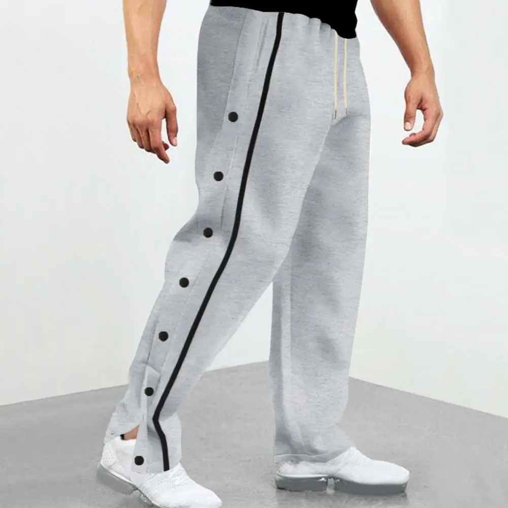 Men Casual Pants Loose Side Pockets Drawstring Elastic Waist Side Button Closure Plus Size Gym Traning Beach Sweatpants Trousers
Men Casual Pants Loose Side Pockets Drawstring Elastic Waist Side Button Closure Plus Size Gym Traning Beach Sweatpants Trousers