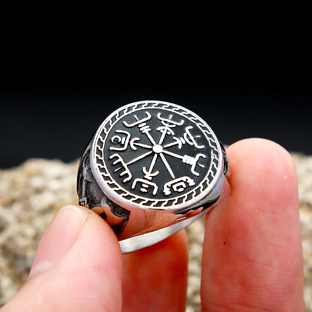 Punk Nordic Viking Axe Ring For Men Women Stainless Steel Punk Compass Ring Unique Vintage Amulet Jewelry Gifts Dropshipping
Punk Nordic Viking Axe Ring For Men Women Stainless Steel Punk Compass Ring Unique Vintage Amulet Jewelry Gifts Dropshipping