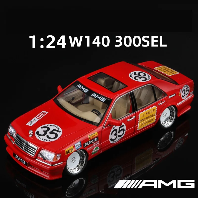 1:24 W140 320SEL Alloy Vintage Car Die-cast Metal Classic Car Toy Model Sound Light Pull Back Collectibles Children Birthday Gif
1:24 W140 320SEL Alloy Vintage Car Die-cast Metal Classic Car Toy Model Sound Light Pull Back Collectibles Children Birthday Gif