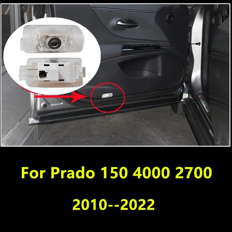 2Pcs LED Car Door Projector Courtesy Light Ghost Shadow Welcome Lamp Accessories For Toyota Prado 150 4000 2700 2010 - 2021 2022
2Pcs LED Car Door Projector Courtesy Light Ghost Shadow Welcome Lamp Accessories For Toyota Prado 150 4000 2700 2010 - 2021 2022
