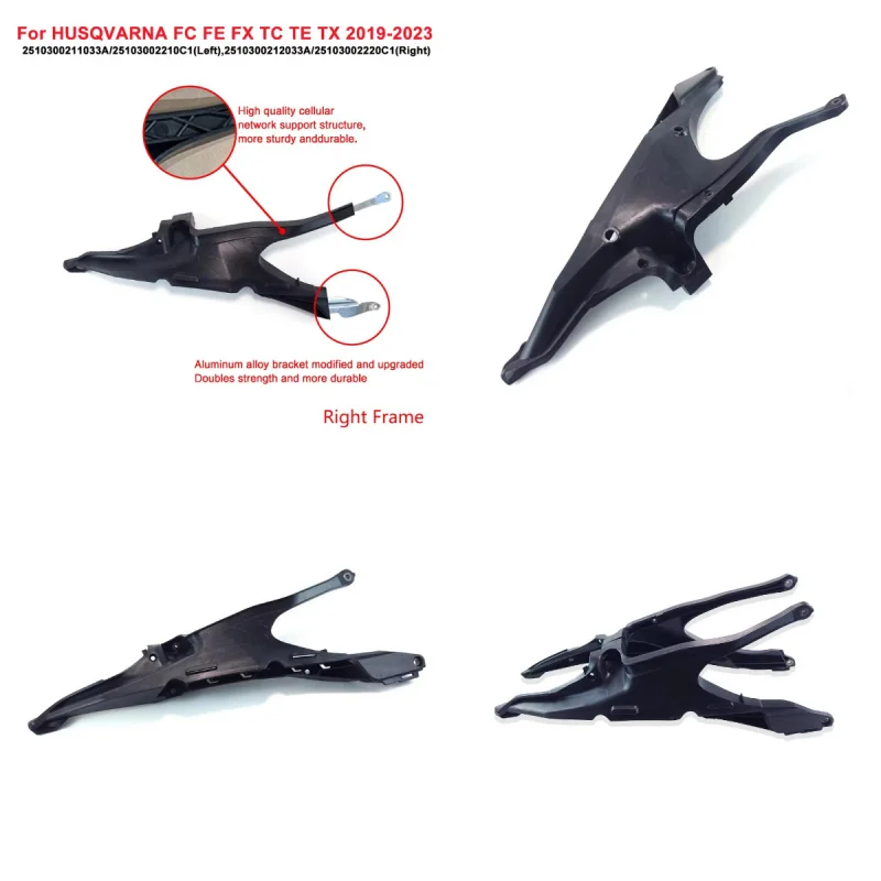 For HUSQVARNA Motorcycle Left Right Subframe Rear Seat Support Tailstock Bracket FC FE FS FX TC TE TX 2019-2023 Accessories Bike
For HUSQVARNA Motorcycle Left Right Subframe Rear Seat Support Tailstock Bracket FC FE FS FX TC TE TX 2019-2023 Accessories Bike
