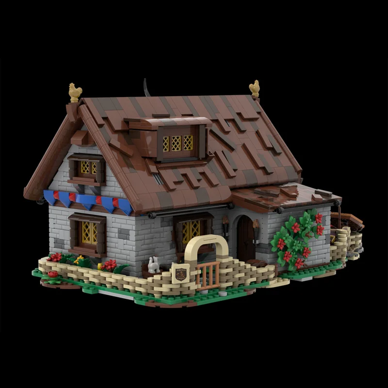 2591PCS MOC Jindrich's Tavern Premium Medieval Inn DIY Model Building Blocks Birthday Toys Gift
2591PCS MOC Jindrich's Tavern Premium Medieval Inn DIY Model Building Blocks Birthday Toys Gift