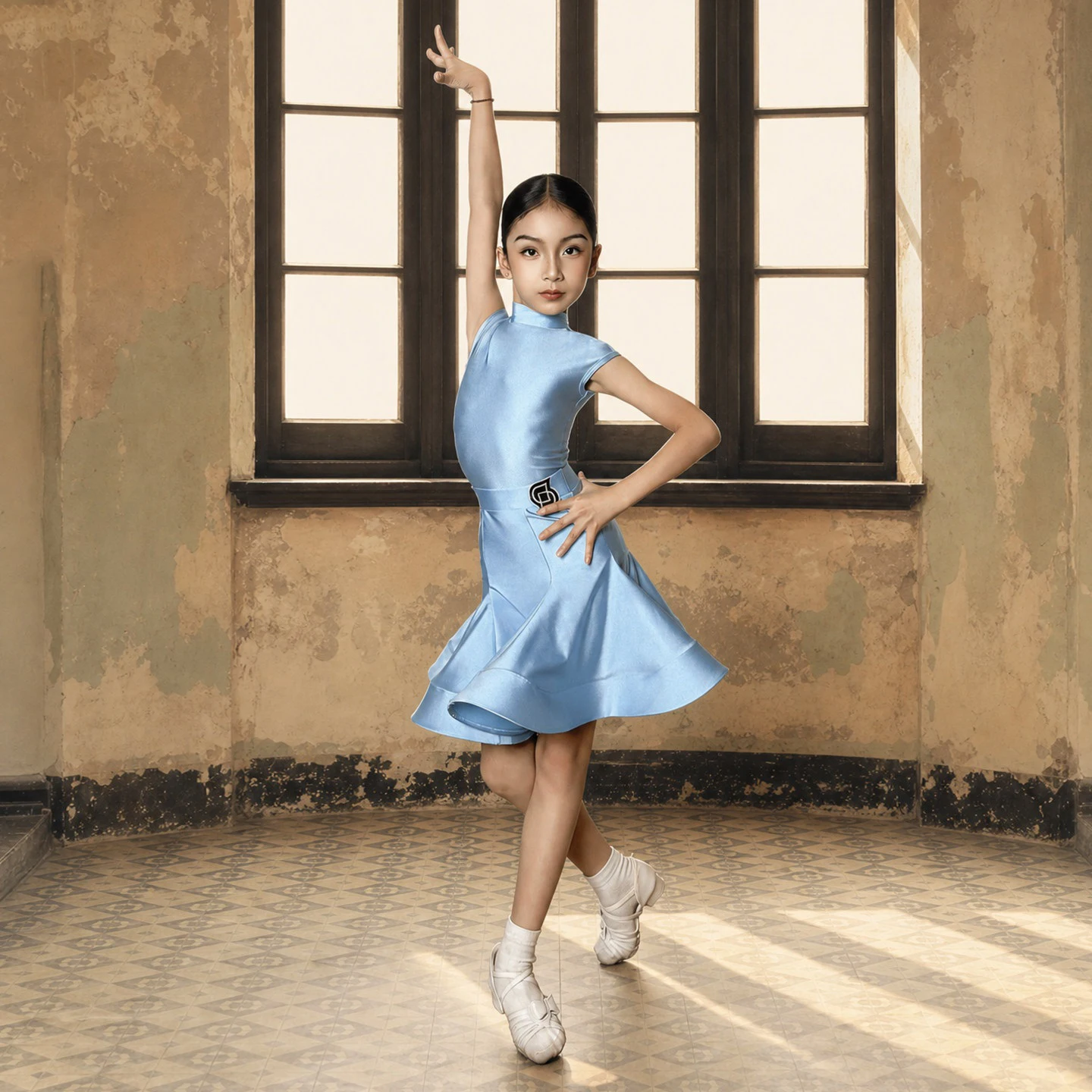 Kids Glossy Latin Dance Competition Clothing Blue Fishbone Dress Suit Girls Cha Cha Rumba Dance Costume Practice Dress BL19434
Kids Glossy Latin Dance Competition Clothing Blue Fishbone Dress Suit Girls Cha Cha Rumba Dance Costume Practice Dress BL19434
