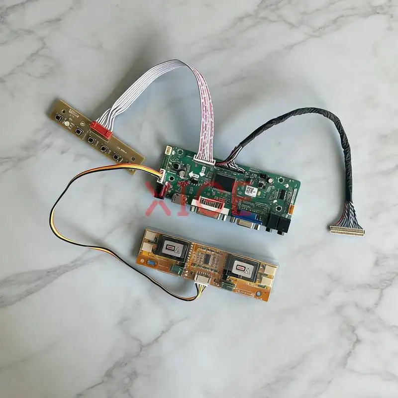 Matrix Controller Drive Board Fit LTM170E8 LTM170E5 LTM170E6 LTM170E4 1280*1024 4-CCFL LVDS-30Pin HDMI+DVI+VGA 1280x1024 DIY Kit
Matrix Controller Drive Board Fit LTM170E8 LTM170E5 LTM170E6 LTM170E4 1280*1024 4-CCFL LVDS-30Pin HDMI+DVI+VGA 1280x1024 DIY Kit