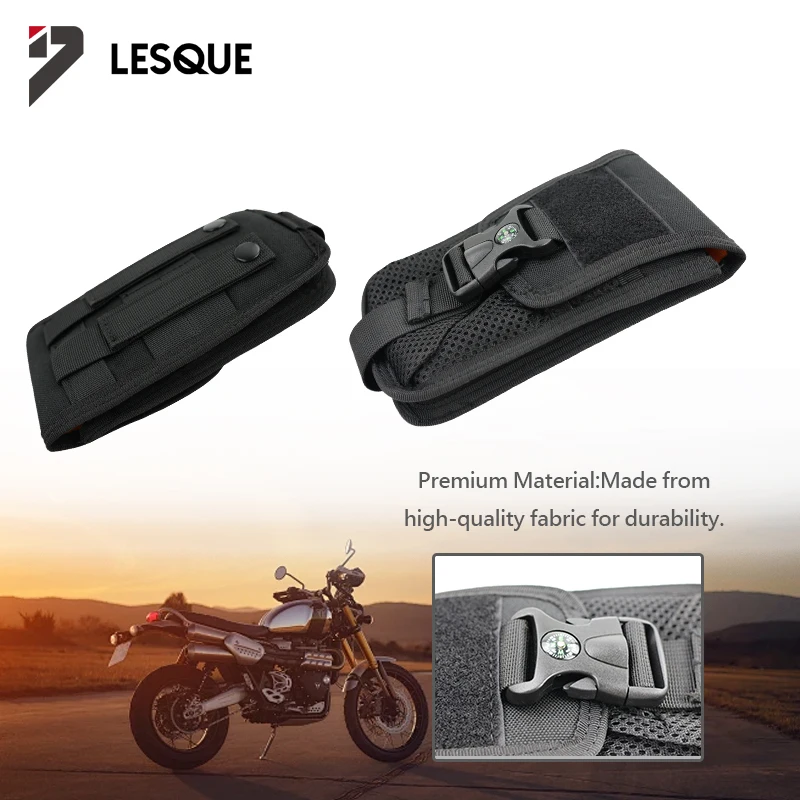 LESQUE Pit Dirt Bike Durable Multifunctional Attachment Backpack Nylon Holder Pouch Bag Universal For Off Road Bicycle Moto
LESQUE Pit Dirt Bike Durable Multifunctional Attachment Backpack Nylon Holder Pouch Bag Universal For Off Road Bicycle Moto