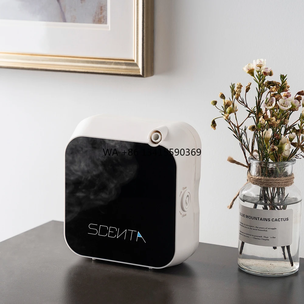 SCENTA Plastic Remote Control Diffuser Machine Ce Essential Oil Smart Nebulizer Electric Wall Mounted Air Purifier
SCENTA Plastic Remote Control Diffuser Machine Ce Essential Oil Smart Nebulizer Electric Wall Mounted Air Purifier