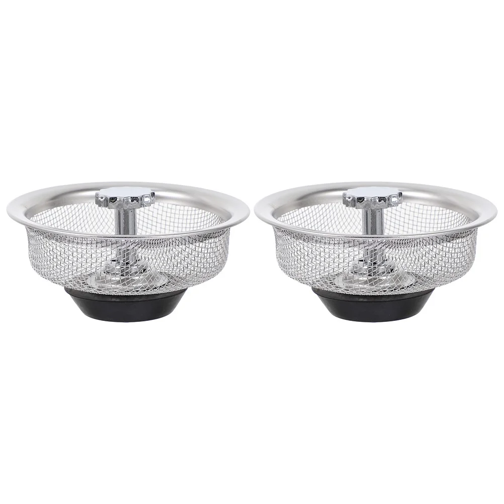 2Pcs Sink Strainer Stainless Steel Kitchen Sink Stopper Drain Strainer Stopper Mesh Plug Filter for Household Dining Room
2Pcs Sink Strainer Stainless Steel Kitchen Sink Stopper Drain Strainer Stopper Mesh Plug Filter for Household Dining Room