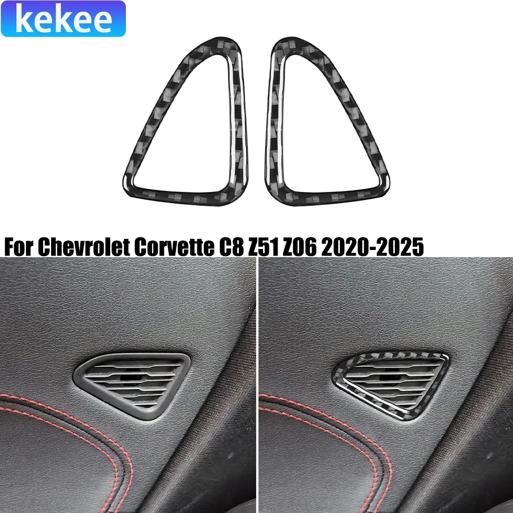 For Chevrolet Corvette C8 Z51 Z06 2020-2025 Carbon Fiber Door Air Outlet Air Vent Decoration Car Accessories Interior Stickers
For Chevrolet Corvette C8 Z51 Z06 2020-2025 Carbon Fiber Door Air Outlet Air Vent Decoration Car Accessories Interior Stickers