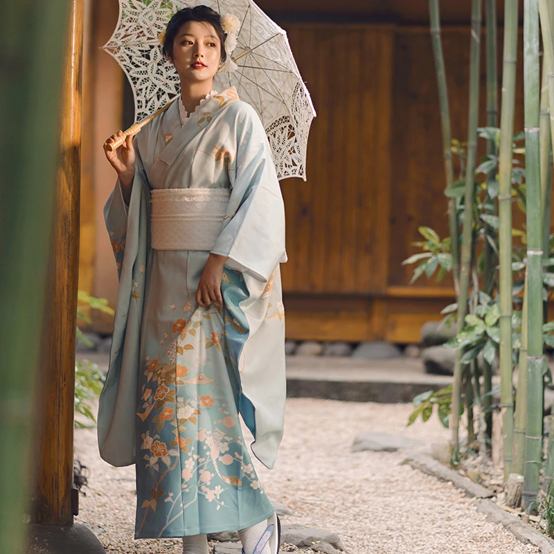 2026 Japanese Traditional Women Yukata Kimono Vintage Geisha Dress Flower Print Kimono +Obi Festival Show Cosplay Costume Robe
2026 Japanese Traditional Women Yukata Kimono Vintage Geisha Dress Flower Print Kimono +Obi Festival Show Cosplay Costume Robe