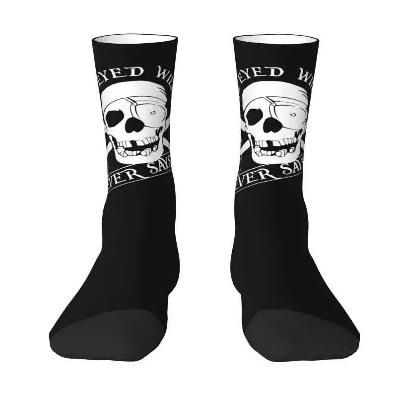 One Eyed Willie Never Says Die Mens Crew Socks Unisex Kawaii 3D Print Goonies Dress Socks
One Eyed Willie Never Says Die Mens Crew Socks Unisex Kawaii 3D Print Goonies Dress Socks