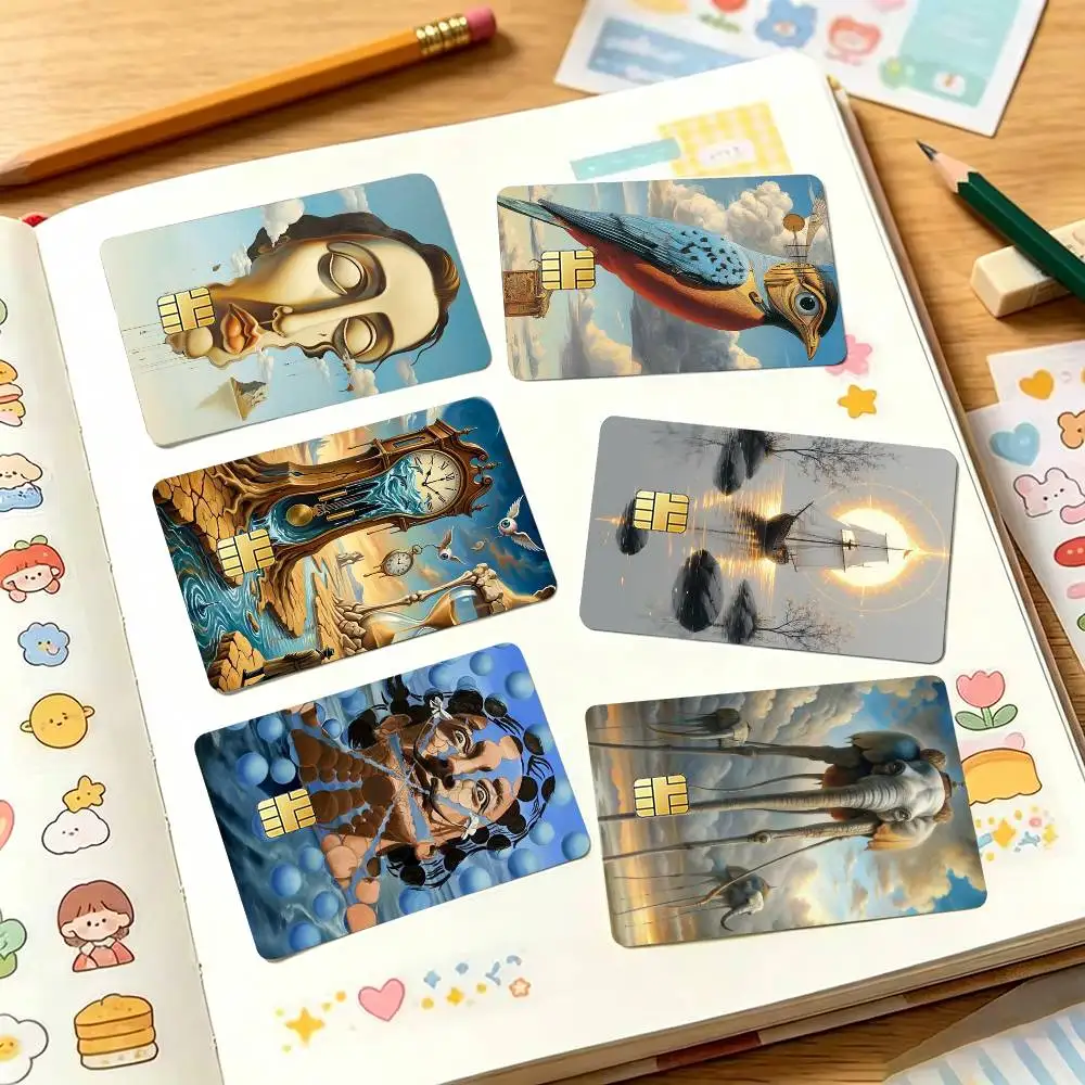 Salvador D-Dali A-Artist Credit Card HD Stickers Small Chip Waterproof Sticker Game Card Decal Gift
Salvador D-Dali A-Artist Credit Card HD Stickers Small Chip Waterproof Sticker Game Card Decal Gift