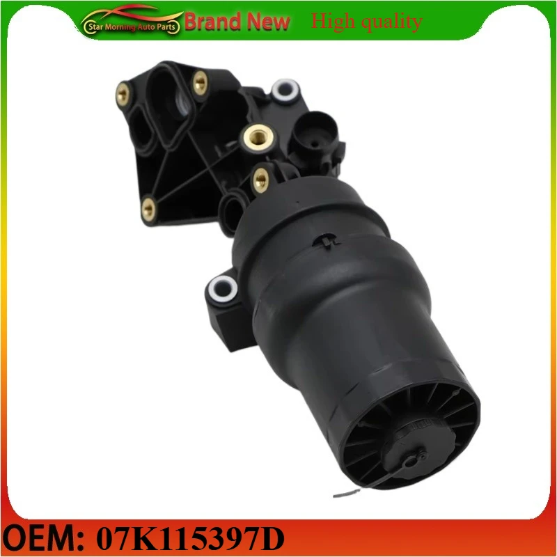 07K115397D brand-new Engine Oil Filter Base HousingFor Audi TT Quattro VW Jetta Beetle Passat L5 2.5L
07K115397D brand-new Engine Oil Filter Base HousingFor Audi TT Quattro VW Jetta Beetle Passat L5 2.5L