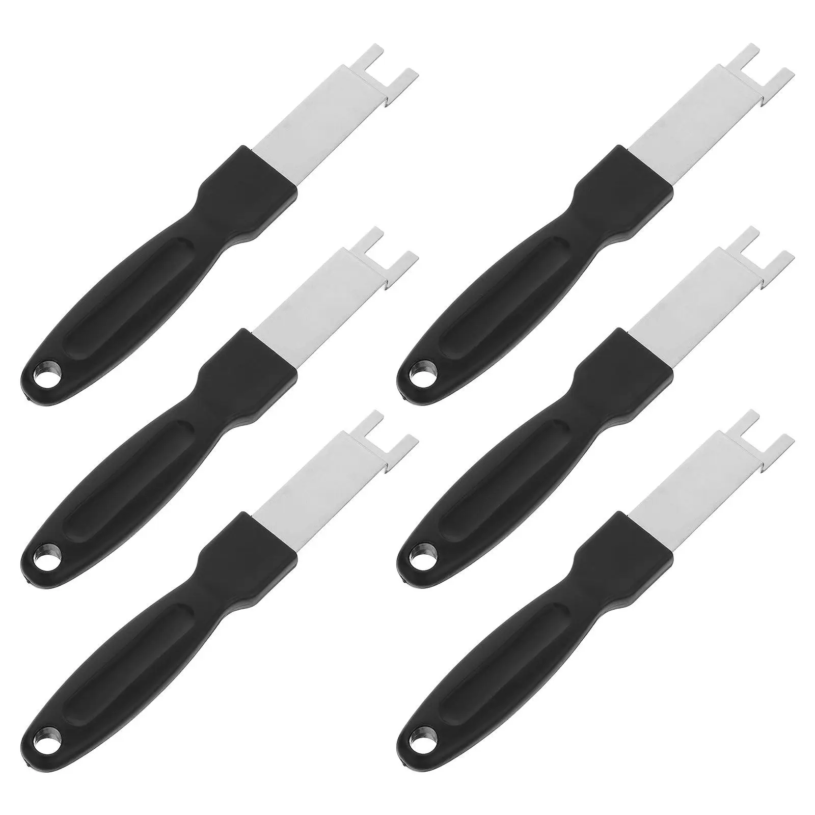 6Pcs Heavy Duty Stainless Steel Grill Lifter Gripper Non-Slip Handle Bbq Grate Puller for Hot Plates Baking Pan Lifting Outdoor
6Pcs Heavy Duty Stainless Steel Grill Lifter Gripper Non-Slip Handle Bbq Grate Puller for Hot Plates Baking Pan Lifting Outdoor