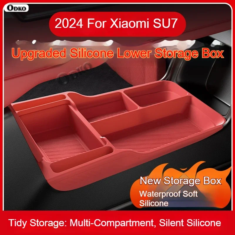 Silicone Storage Box 2024 FOR Xiaomi SU7 Center Console Modification Anti-slip Pad Accessories Organizer Decoration
Silicone Storage Box 2024 FOR Xiaomi SU7 Center Console Modification Anti-slip Pad Accessories Organizer Decoration