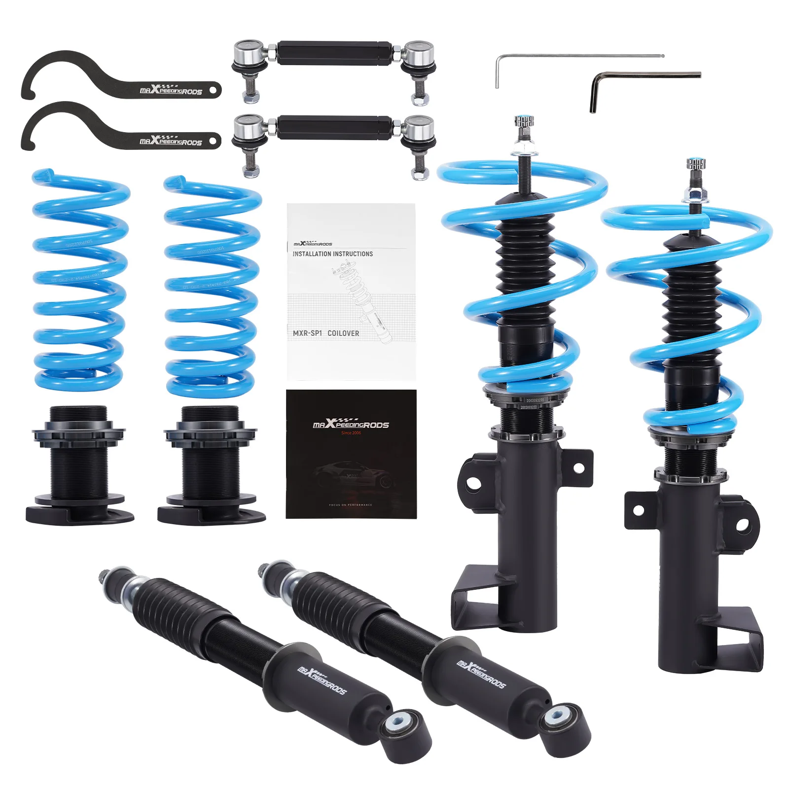 Performance Coilovers for Mercedes-Benz C-Class W203 2000-2007 T-Model S203
Performance Coilovers for Mercedes-Benz C-Class W203 2000-2007 T-Model S203