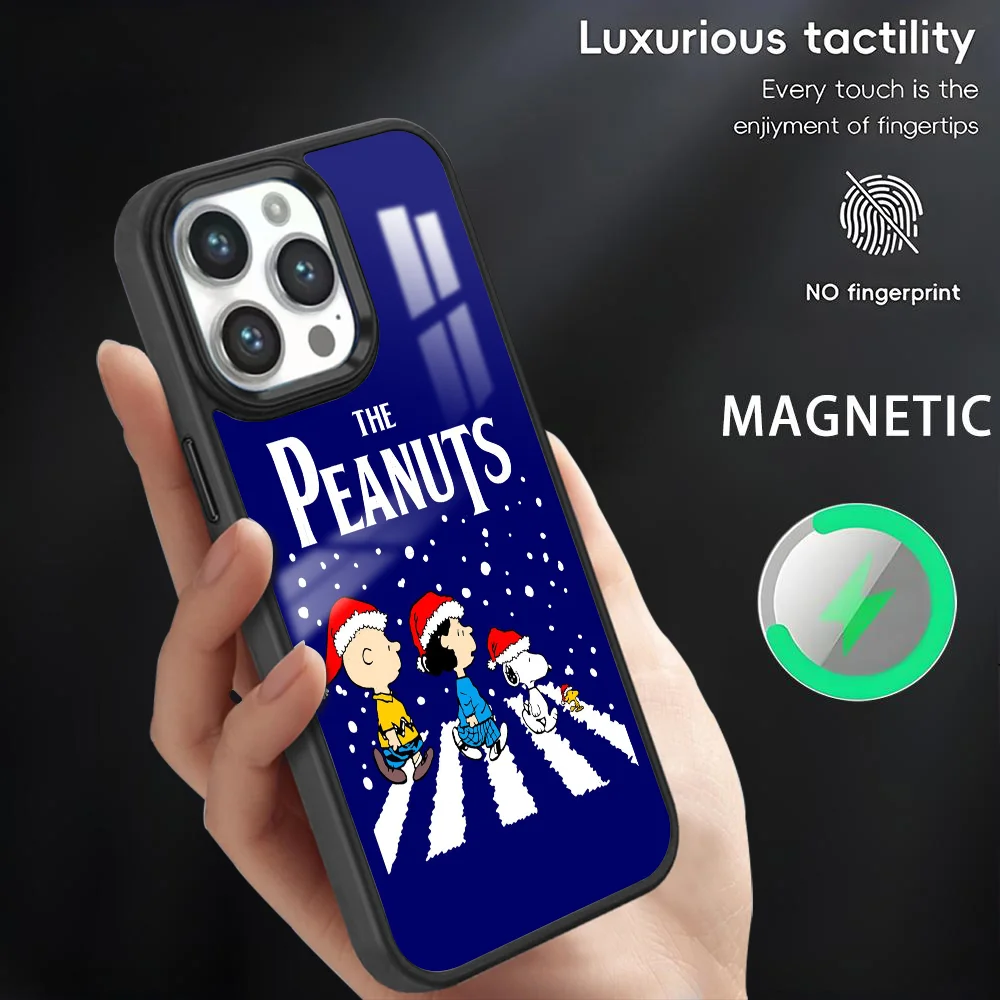 S-SnoopyS Christmas Phone Case For iPhone 16 15 14 13 12 11 Pro Max Plus Mini Magnetic Magsafe Wireless Charging Cover Coque
S-SnoopyS Christmas Phone Case For iPhone 16 15 14 13 12 11 Pro Max Plus Mini Magnetic Magsafe Wireless Charging Cover Coque