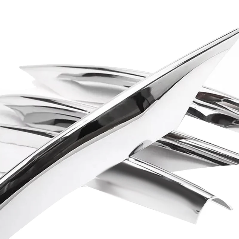 4Pcs Car Chrome Front Bumper Spoiler Fog Lamp Grille Trim Cover For C-Class C200 C260 W205 2019+
4Pcs Car Chrome Front Bumper Spoiler Fog Lamp Grille Trim Cover For C-Class C200 C260 W205 2019+