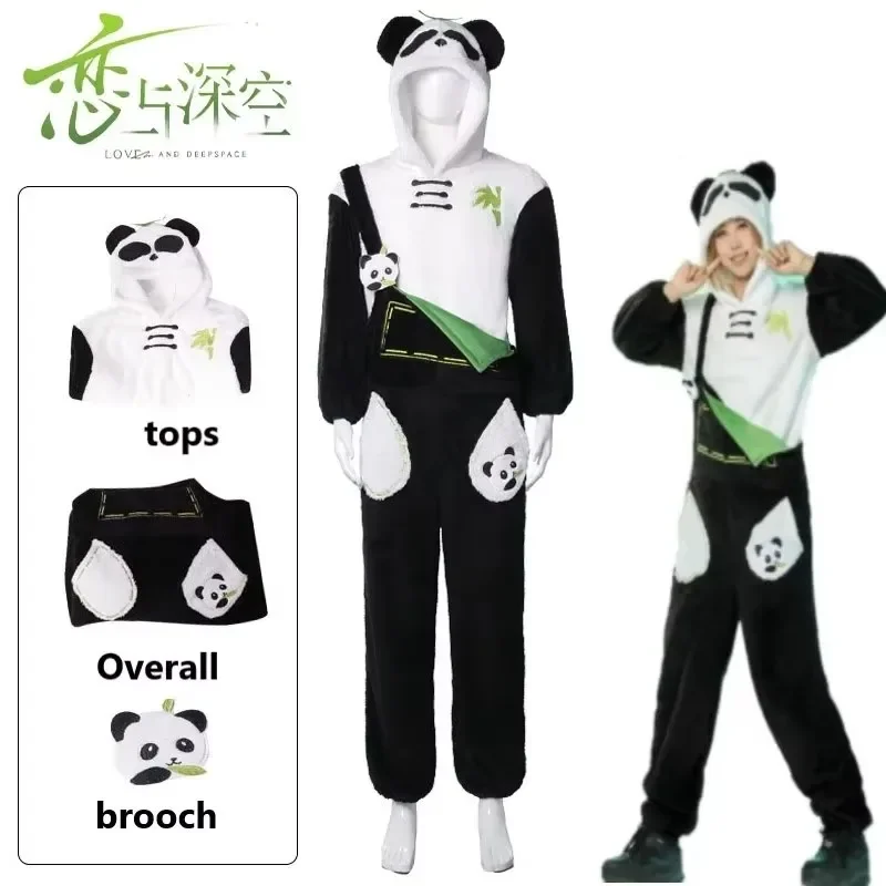 Seiya Rafayel Plush Pajamas Panda Uniform Christmas Party Loungewear for Woman Man Love And Deepspace Cosplay Costume 2025 Hot
Seiya Rafayel Plush Pajamas Panda Uniform Christmas Party Loungewear for Woman Man Love And Deepspace Cosplay Costume 2025 Hot