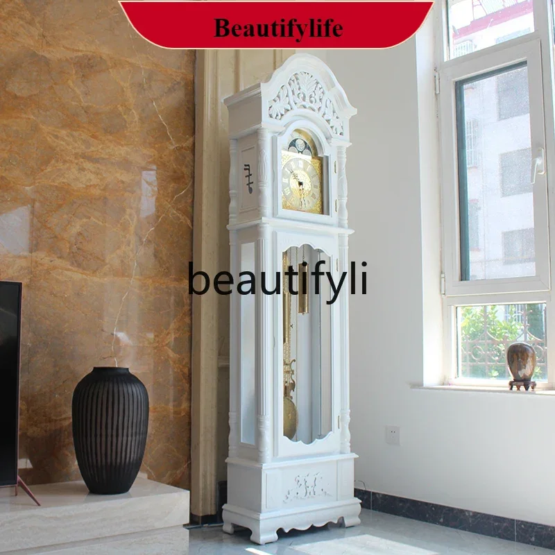 F132 Floor clock Living room Home Chinese retro mechanical seat Old European seat clock Vertical pendulum clock
F132 Floor clock Living room Home Chinese retro mechanical seat Old European seat clock Vertical pendulum clock