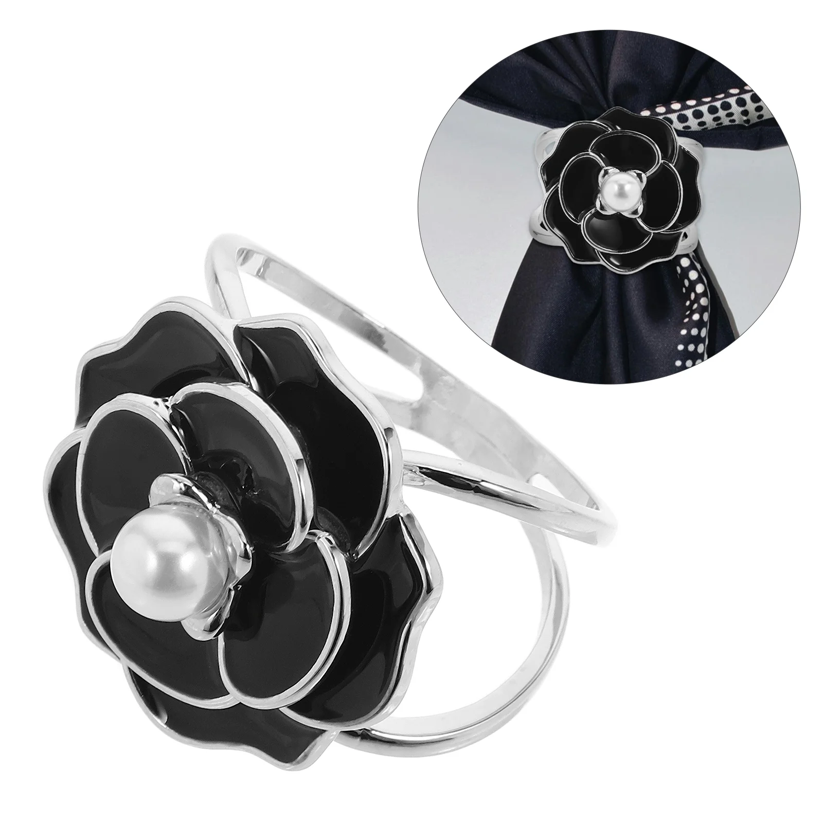 Exquisite Shawl Buckle Scarf Fastener Delicate Flower Scarf Ring Buckle Decorative Scarf Ring Clasp Scarves Buckle Ring Decorati
Exquisite Shawl Buckle Scarf Fastener Delicate Flower Scarf Ring Buckle Decorative Scarf Ring Clasp Scarves Buckle Ring Decorati