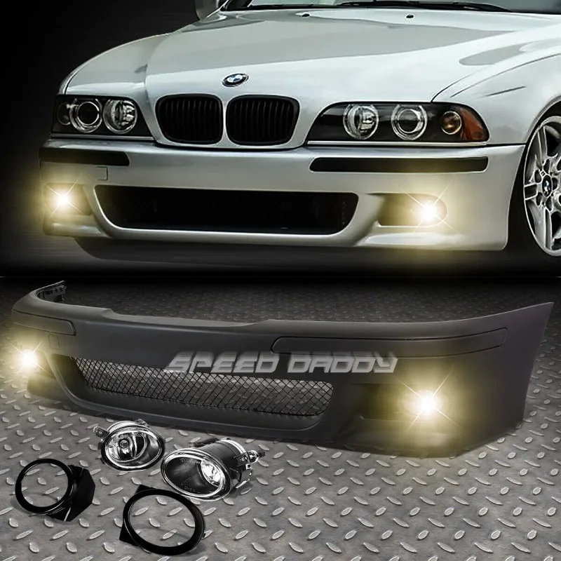 US FOR 96-03 BMW E39 5SERIES M5 STYLE REPLACEMENT FRONT BUMPER BODY KIT+FOG LIGHT
US FOR 96-03 BMW E39 5SERIES M5 STYLE REPLACEMENT FRONT BUMPER BODY KIT+FOG LIGHT