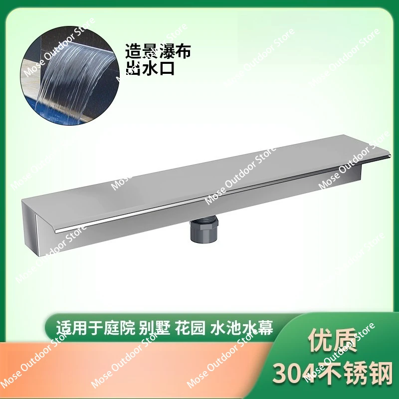 Stainless steel waterfall fish pond water curtain landscaping flowing water wall landscape courtyard outdoor fountain
Stainless steel waterfall fish pond water curtain landscaping flowing water wall landscape courtyard outdoor fountain
