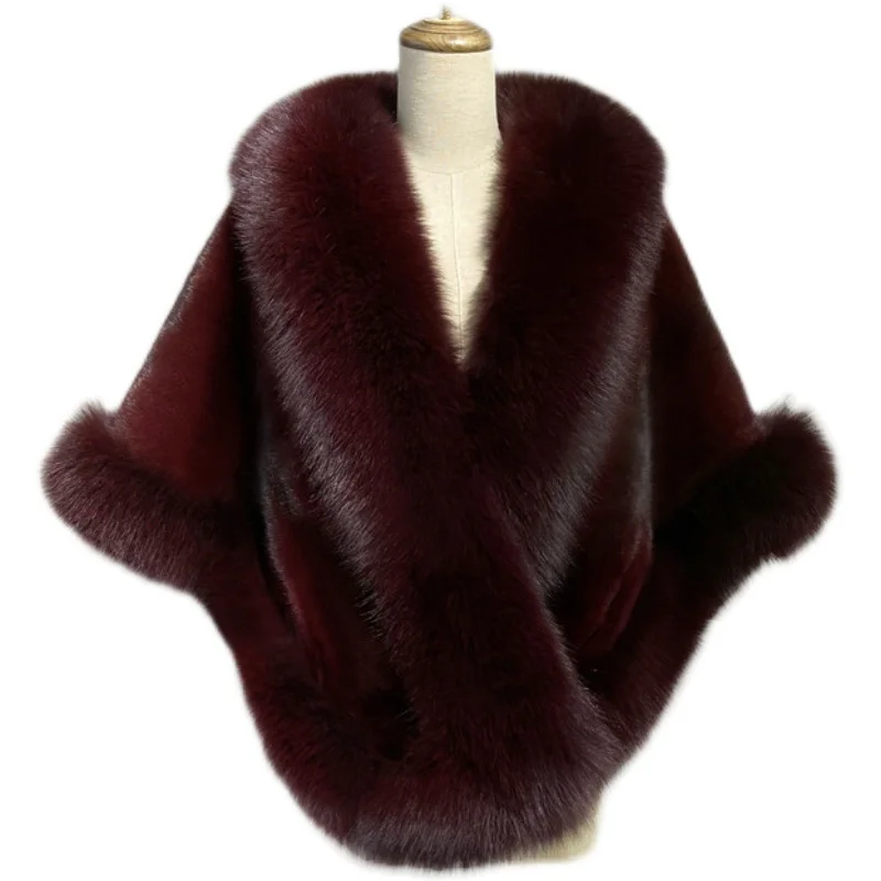 Mother Faux Fur Wrap Winter Warm Party Bolero Wedding Shawl Long Wedding Bridal Wrap Party Cape Customized
Mother Faux Fur Wrap Winter Warm Party Bolero Wedding Shawl Long Wedding Bridal Wrap Party Cape Customized