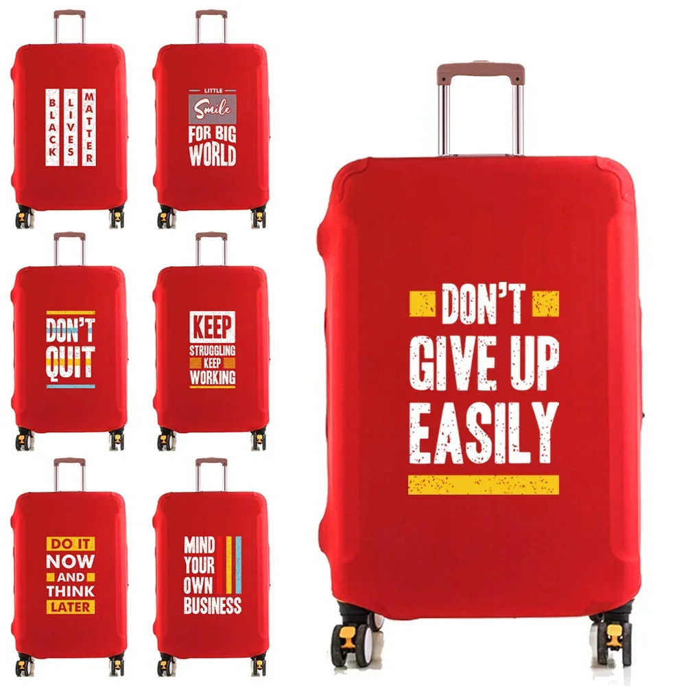 Travel Suitcase Elastic Dust Cases Luggage Protective Cover for 18-28 Inches Phrase Pattern Trolley Case Travel Accessories
Travel Suitcase Elastic Dust Cases Luggage Protective Cover for 18-28 Inches Phrase Pattern Trolley Case Travel Accessories