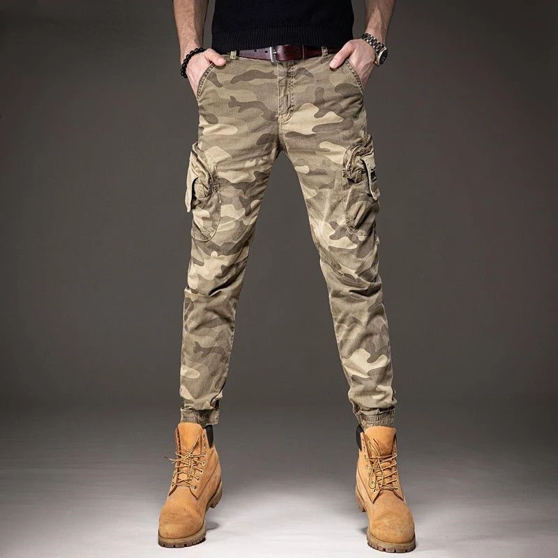 Men Cargo Pants High Quality Casual Loose Multi Pocket Camouflage Pants Men's Street Joggers Long Trousers B202
Men Cargo Pants High Quality Casual Loose Multi Pocket Camouflage Pants Men's Street Joggers Long Trousers B202