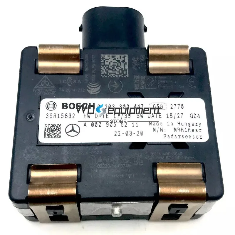 For 2017-2021 MERCEDES-BENZ GLC A35 A220 C43 C63 RADAR DISTANCE SENSOR OEM A0009055211
For 2017-2021 MERCEDES-BENZ GLC A35 A220 C43 C63 RADAR DISTANCE SENSOR OEM A0009055211