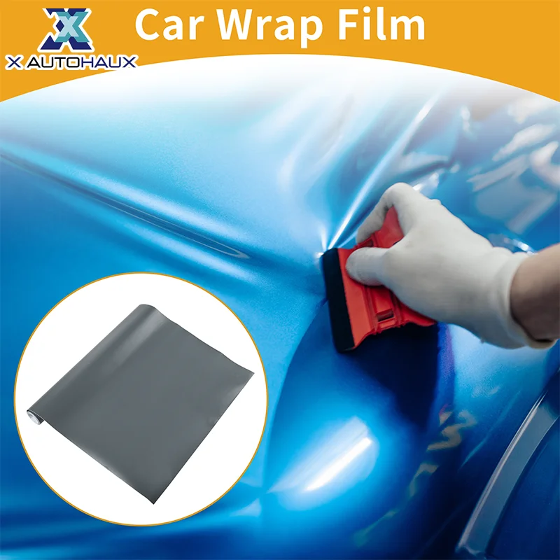 X Autohaux Car Stickers Matte Gray Vinyl Protective Car Wrap Film 152x31/61cm Universal Auto Wrap Waterproof Vehicle Accessories
X Autohaux Car Stickers Matte Gray Vinyl Protective Car Wrap Film 152x31/61cm Universal Auto Wrap Waterproof Vehicle Accessories