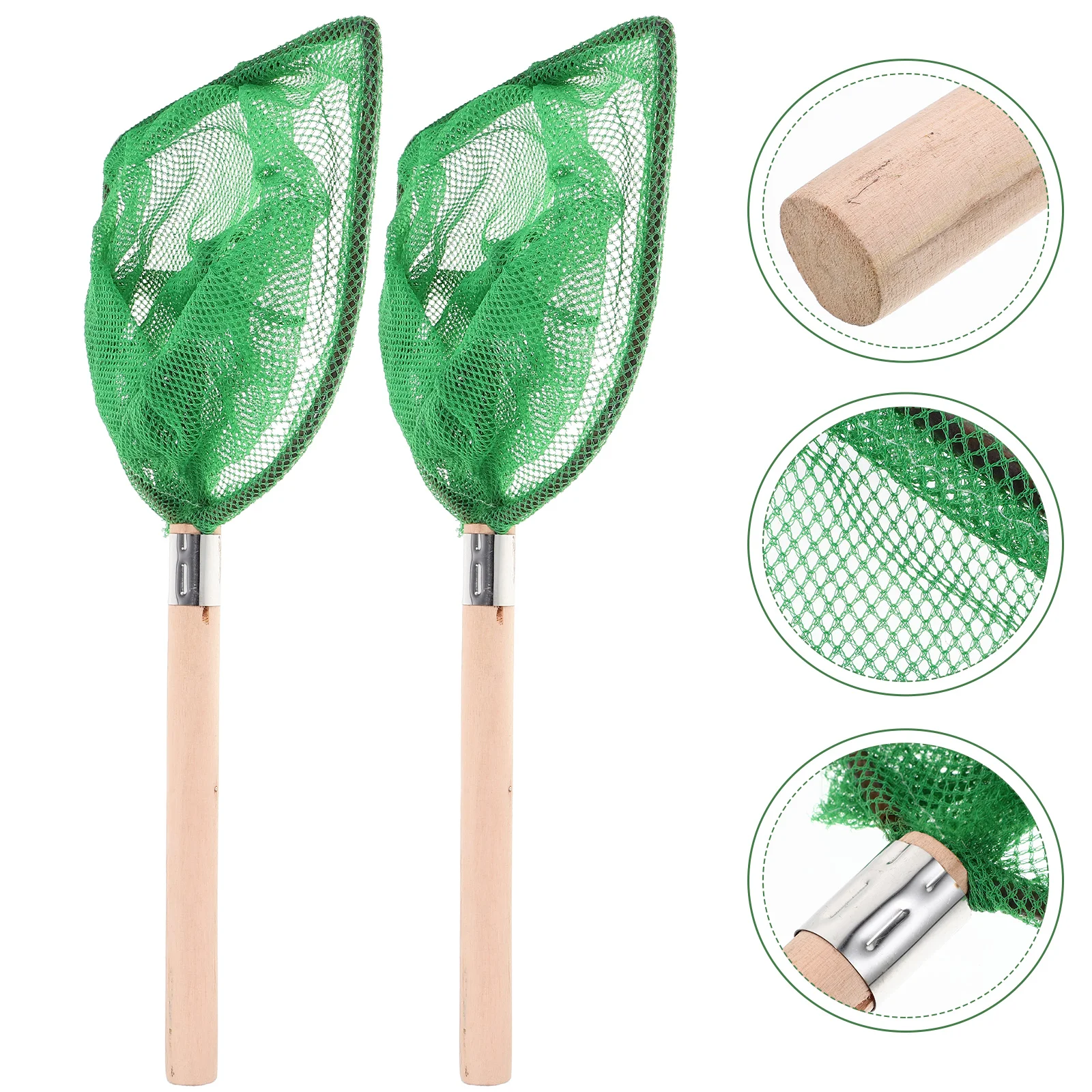 2 Pcs Phishing Fishing Landing Supplies Net Catching Bowl Wooden Multi-use Nylon Netting
2 Pcs Phishing Fishing Landing Supplies Net Catching Bowl Wooden Multi-use Nylon Netting