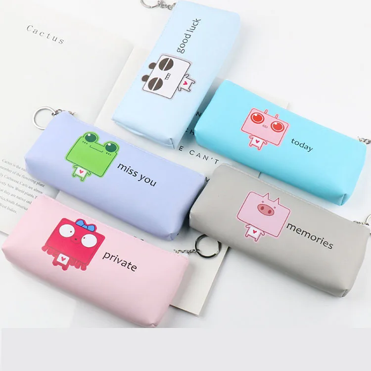 20 pcs/lot Cartoon Animal Pencil Case Kawaii PU Leather Pencil Box Stationery Pen Bag Stationery School Supplies
20 pcs/lot Cartoon Animal Pencil Case Kawaii PU Leather Pencil Box Stationery Pen Bag Stationery School Supplies