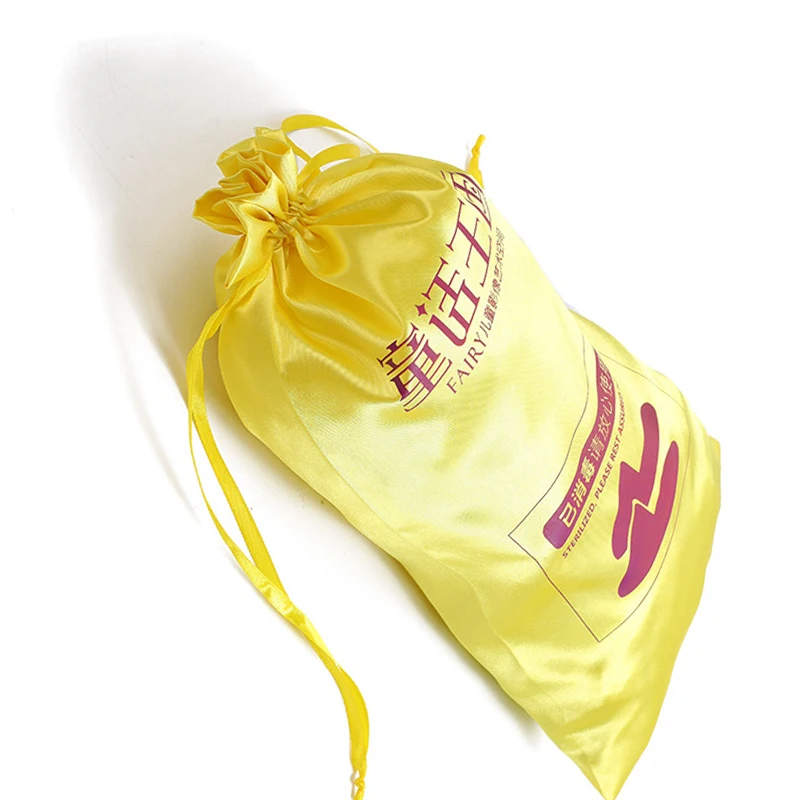 50-желтые шелковые упаковочные пакеты, атласная сумка на шнурке, упаковка для волос, сумка для макияжа, ресниц, обувь, тканевый саше для хранения с принтом логотипа
50-желтые шелковые упаковочные пакеты, атласная сумка на шнурке, упаковка для волос, сумка для макияжа, ресниц, обувь, тканевый саше для хранения с принтом логотипа