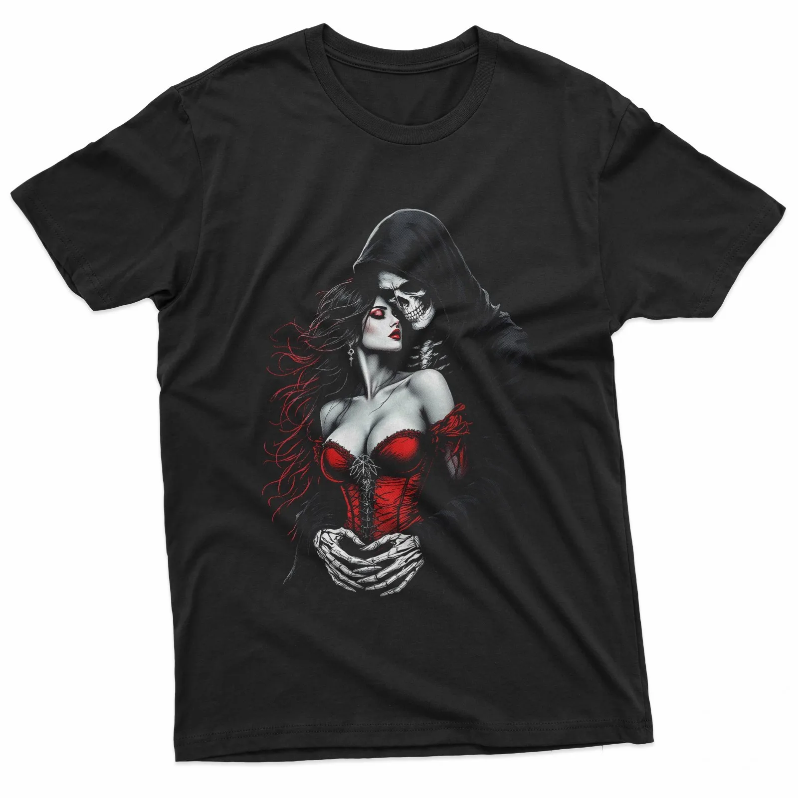 Dark Gothic Romance Style T-Shirt for Lovers
Dark Gothic Romance Style T-Shirt for Lovers