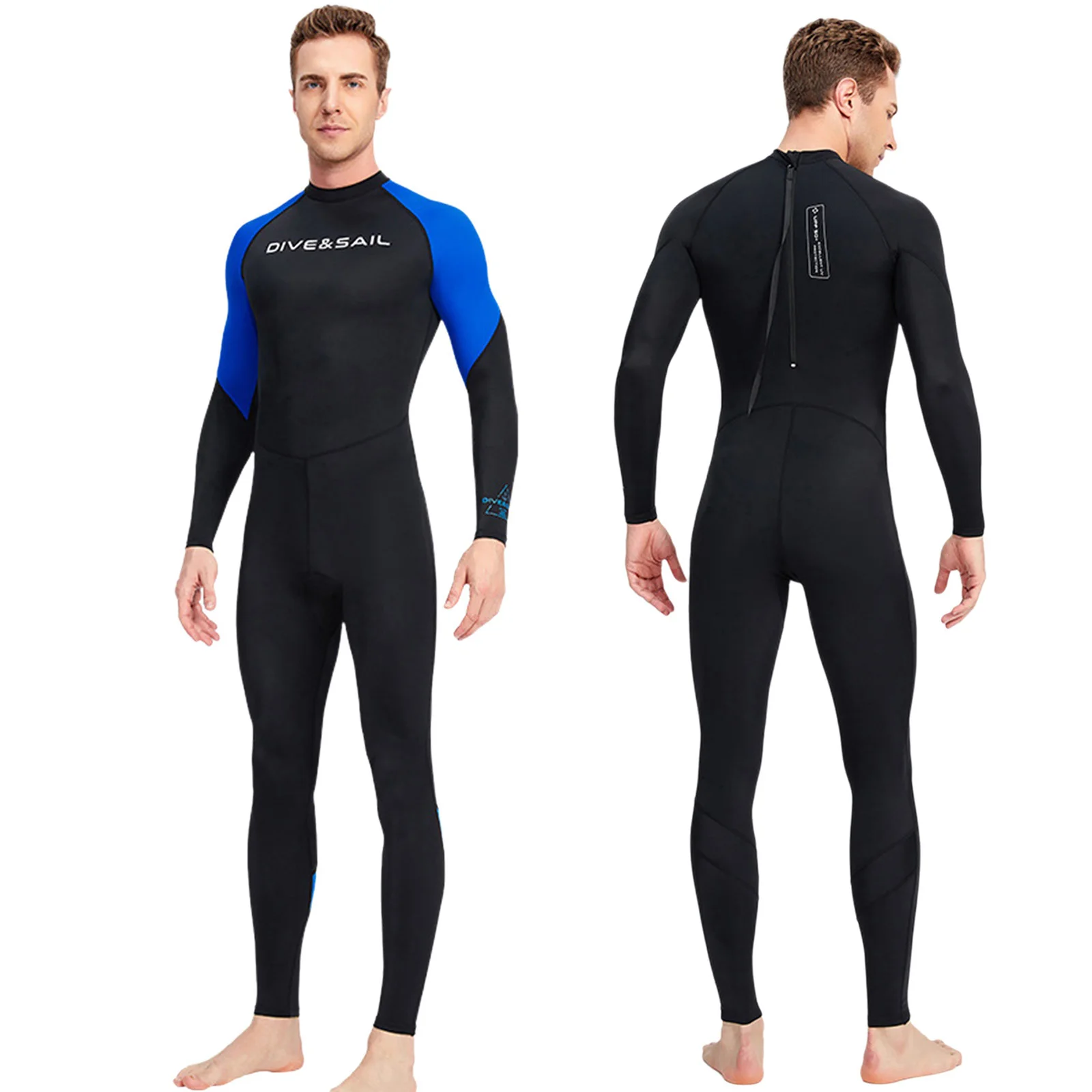 Mens One-piece Swimsuit Swim Romper Long Sleeves Full Coverage Sun-protection Quick-dry Diving Snorkeling Surfing Beach Leotard
Mens One-piece Swimsuit Swim Romper Long Sleeves Full Coverage Sun-protection Quick-dry Diving Snorkeling Surfing Beach Leotard